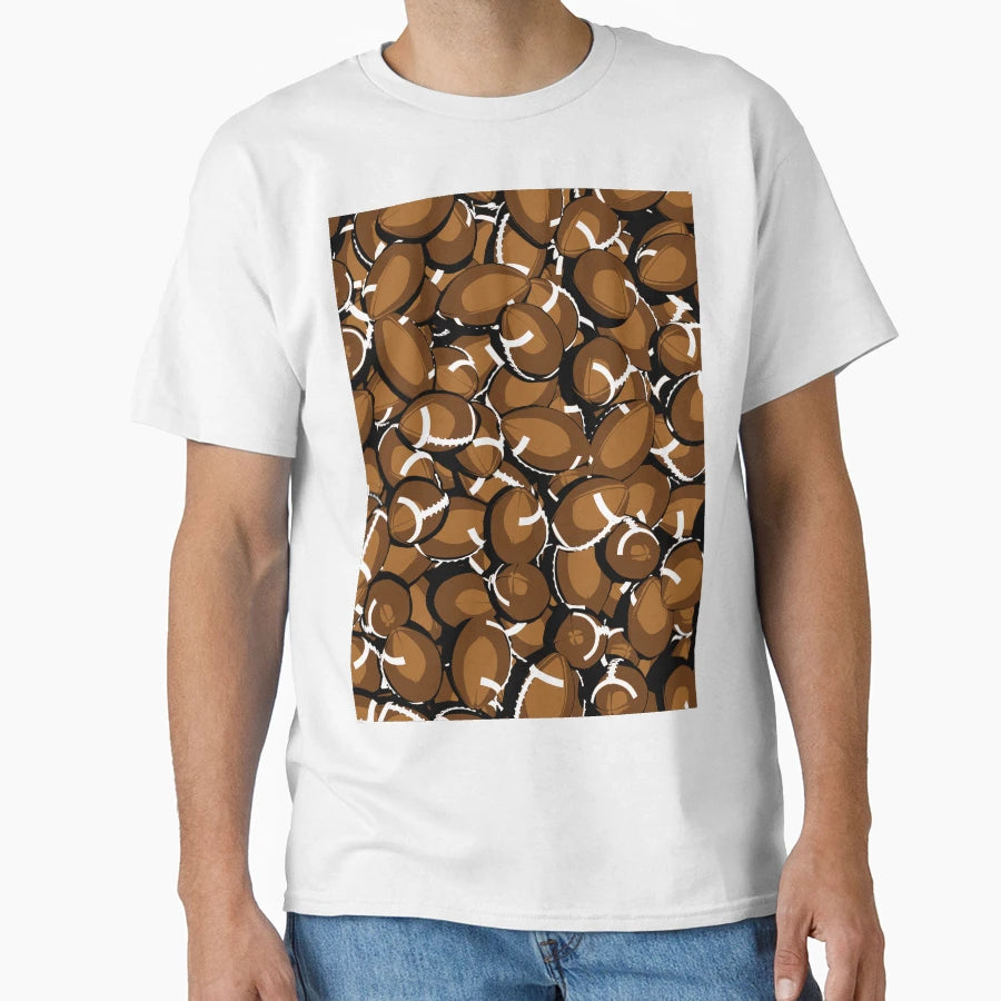 Football Season T-Shirt - Custom Art Print Unisex - T-Shirt, Sweatshirt, Hoodie