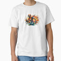 American Football Player Watercolor T-Shirt - Custom Art Print Men Women - T-Shirt, Sweatshirt, Hoodie
