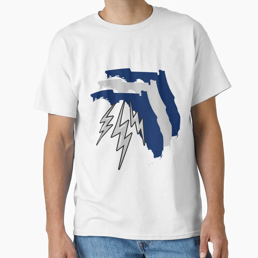 Florida Border Lightning T-Shirt - Casual Everyday Wear Unisex - T-Shirt, Sweatshirt, Hoodie