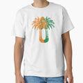 Tropical Palm Tree U 90S Coastal T-Shirt - Trendy Graphic for Adults - T-Shirt, Sweatshirt, Hoodie