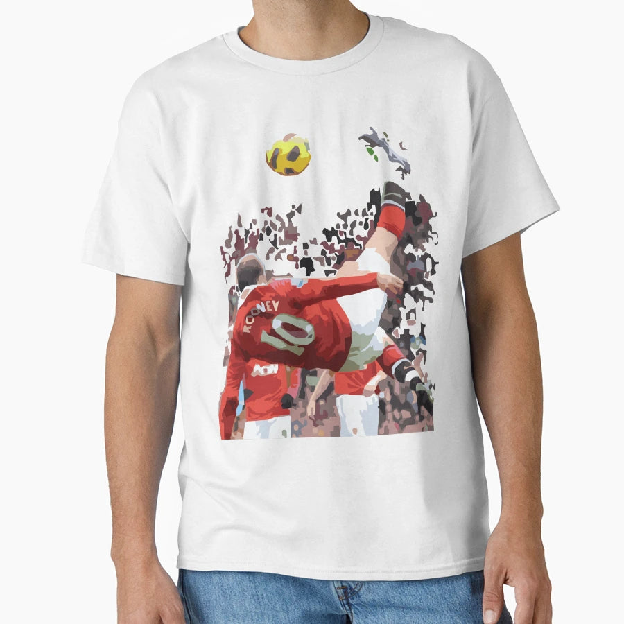 Wayne Rooney T-Shirt - Novelty Apparel for Adults - T-Shirt, Sweatshirt, Hoodie
