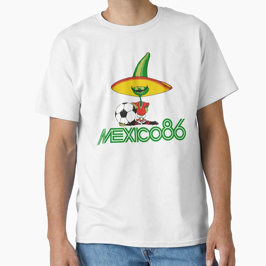 Mexico 86 Piquet T-Shirt - Trendy Graphic Unisex - T-Shirt, Sweatshirt, Hoodie