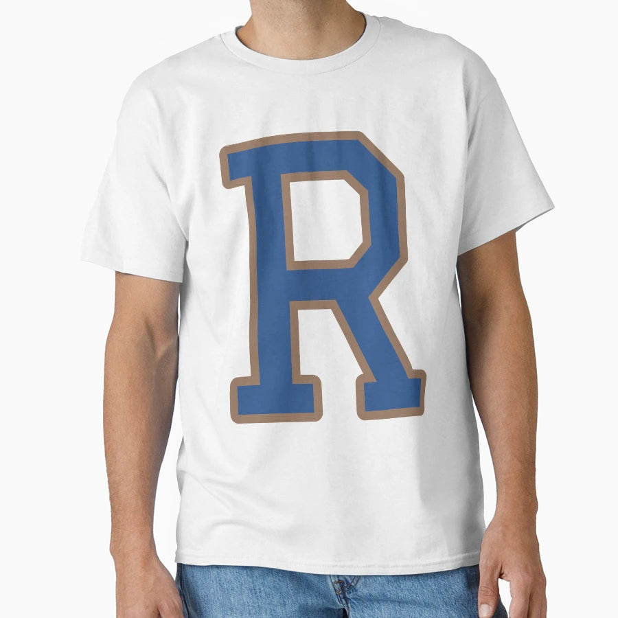 Magical Blue And Bronze Letter R T-Shirt - Casual Everyday Wear Unisex - T-Shirt, Sweatshirt, Hoodie