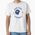 New York Football Giants Badge T-Shirt - Fun Novelty Design Men Women - T-Shirt, Sweatshirt, Hoodie
