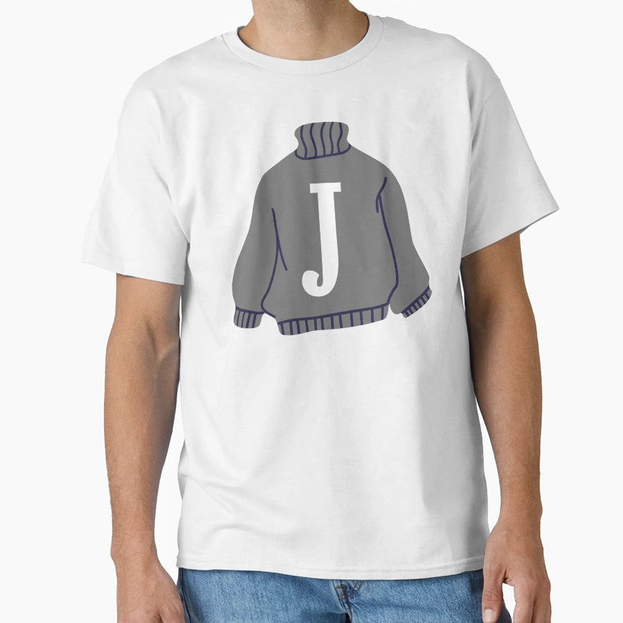Letter T-Shirt - Trendy Graphic Men Women - T-Shirt, Sweatshirt, Hoodie