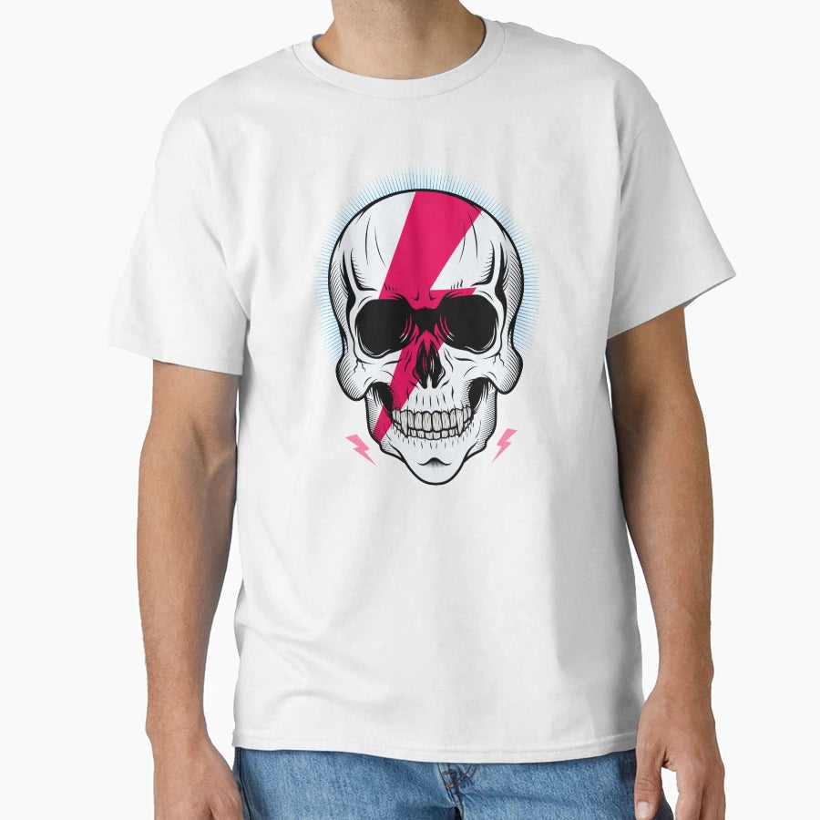 Skull Smile Bolt T-Shirt - Streetwear Style Unisex - T-Shirt, Sweatshirt, Hoodie