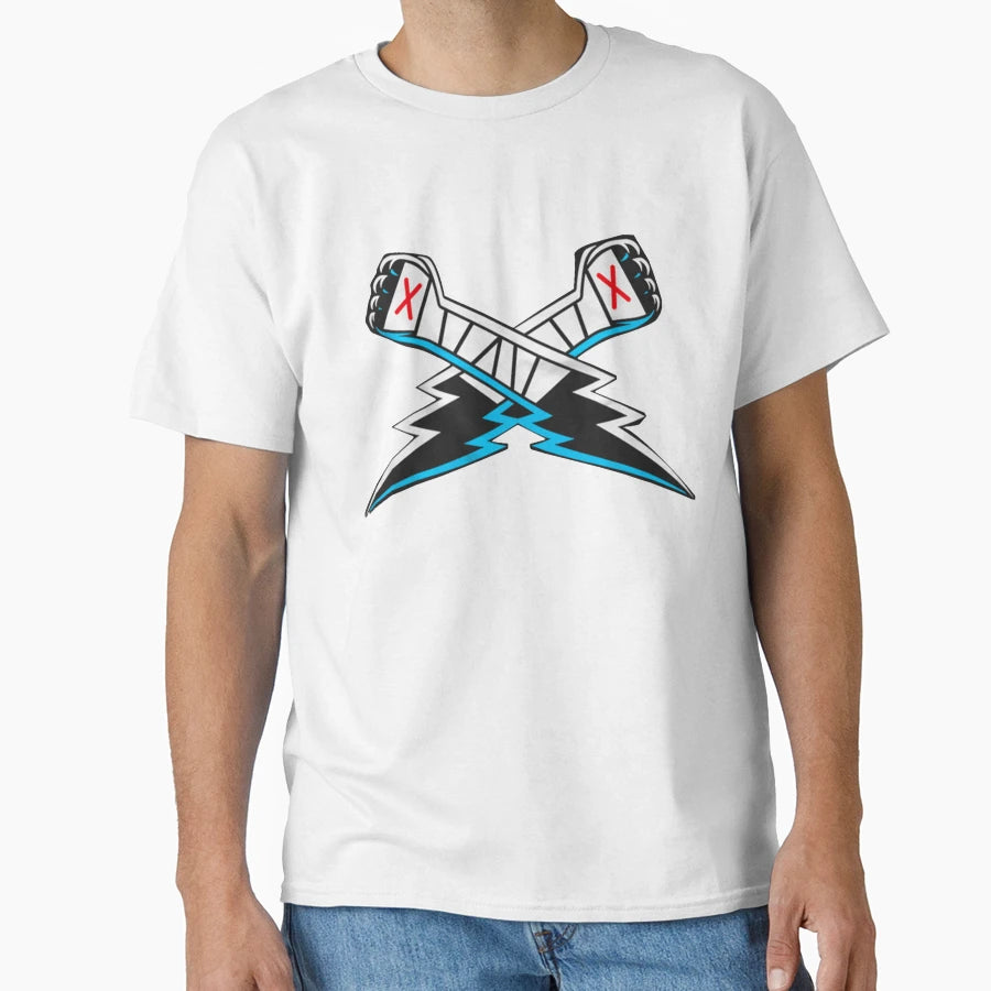 Clobbering Time Bolts T-Shirt - Minimalist Print for Adults - T-Shirt, Sweatshirt, Hoodie