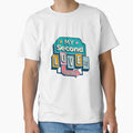 My Second Love Is Football T-Shirt - Fun Novelty Design Men Women - T-Shirt, Sweatshirt, Hoodie
