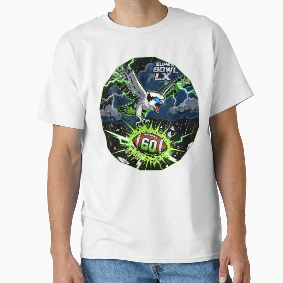 Super Bowl Lx Champions T-Shirt - Trendy Graphic Unisex - T-Shirt, Sweatshirt, Hoodie