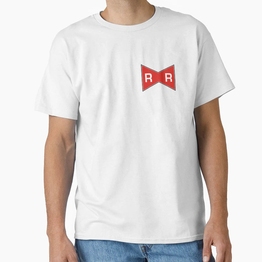 Red Ribbon Logo T-Shirt - Trendy Graphic Unisex - T-Shirt, Sweatshirt, Hoodie