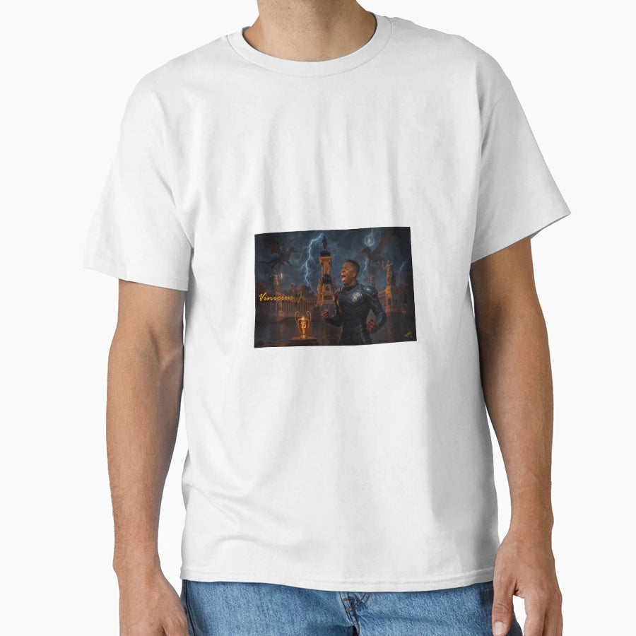 Vinicius Jr Epic Champion 15 T-Shirt - Streetwear Style for Adults - T-Shirt, Sweatshirt, Hoodie
