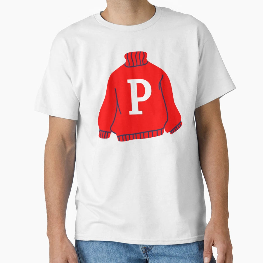 Letter T-Shirt - Casual Everyday Wear Men Women - T-Shirt, Sweatshirt, Hoodie