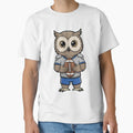 Football Owl Mascot Sports Fan T-Shirt - Streetwear Style Unisex - T-Shirt, Sweatshirt, Hoodie