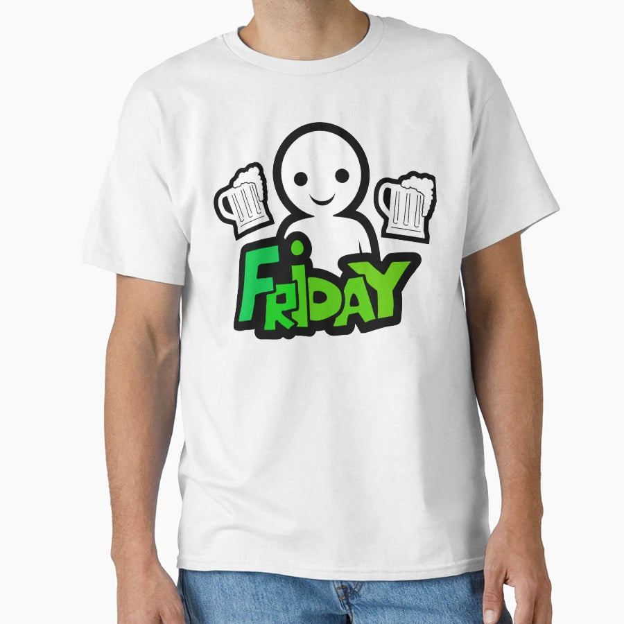I Love Friday Funny Meme Novelty T-Shirt - Novelty Apparel Men Women - T-Shirt, Sweatshirt, Hoodie