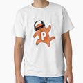 Monogram P Groovy Cat T-Shirt - Novelty Apparel Unisex - T-Shirt, Sweatshirt, Hoodie