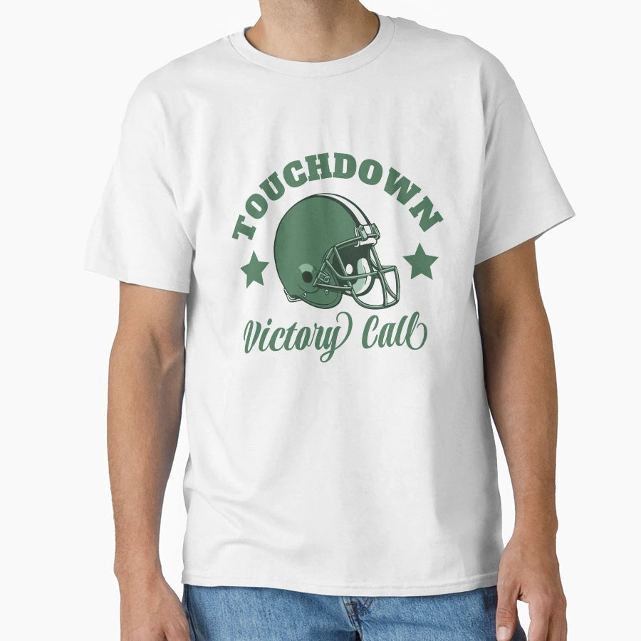 Touchdown Victory Call Football Helmet T-Shirt - Streetwear Style Men Women - T-Shirt, Sweatshirt, Hoodie