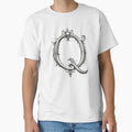 Q Gothic Alphabet Halloween Letters T-Shirt - Unique Graphic Men Women - T-Shirt, Sweatshirt, Hoodie