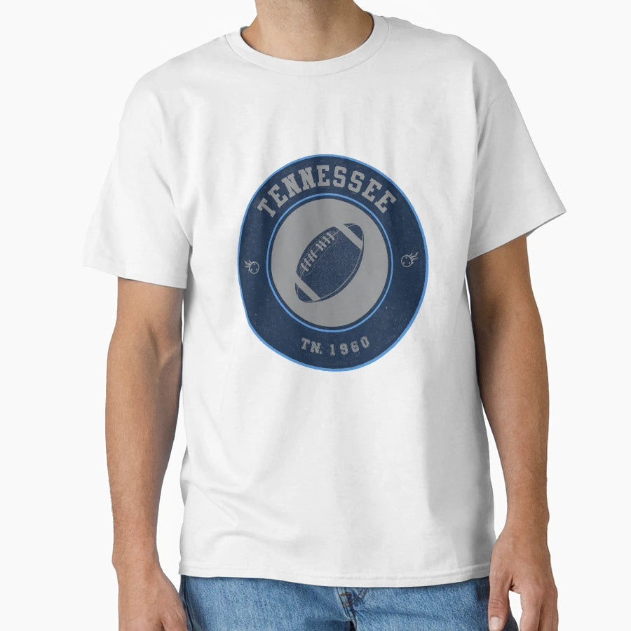 Tennessee Football Logo Navy T-Shirt - Minimalist Print Unisex - T-Shirt, Sweatshirt, Hoodie