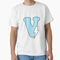 V Lightning T-Shirt - Novelty Apparel Men Women - T-Shirt, Sweatshirt, Hoodie