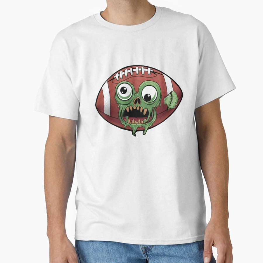 American Football Halloween T-Shirt - Casual Everyday Wear for Adults - T-Shirt, Sweatshirt, Hoodie