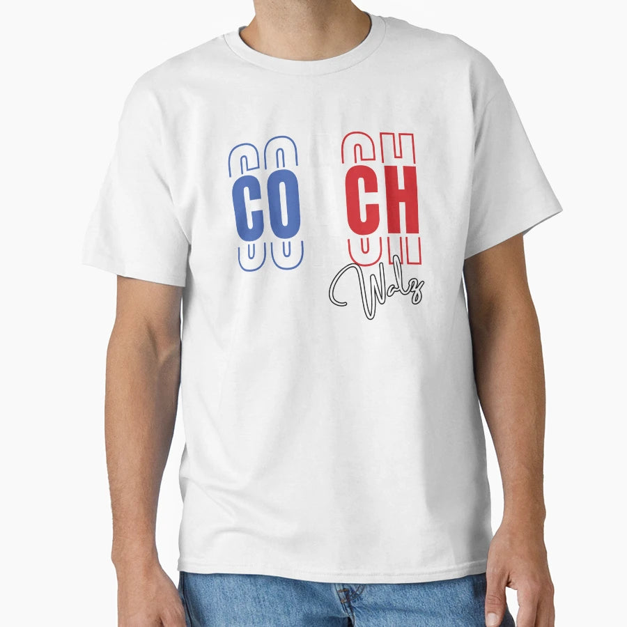 Coach Walz T-Shirt - Aesthetic Graphic Unisex - T-Shirt, Sweatshirt, Hoodie
