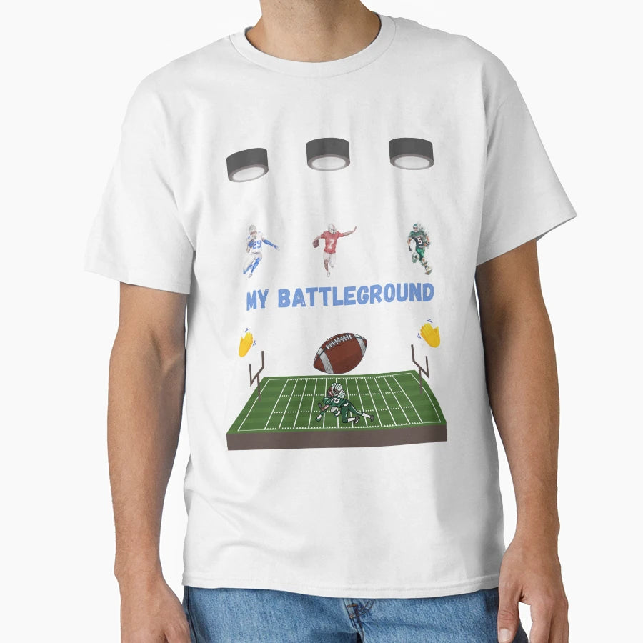 My Battleground Great Gifts American T-Shirt - Unique Graphic Men Women - T-Shirt, Sweatshirt, Hoodie