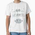 Dallas Pro Football 60 Year Anniversary T-Shirt - Aesthetic Graphic Unisex - T-Shirt, Sweatshirt, Hoodie