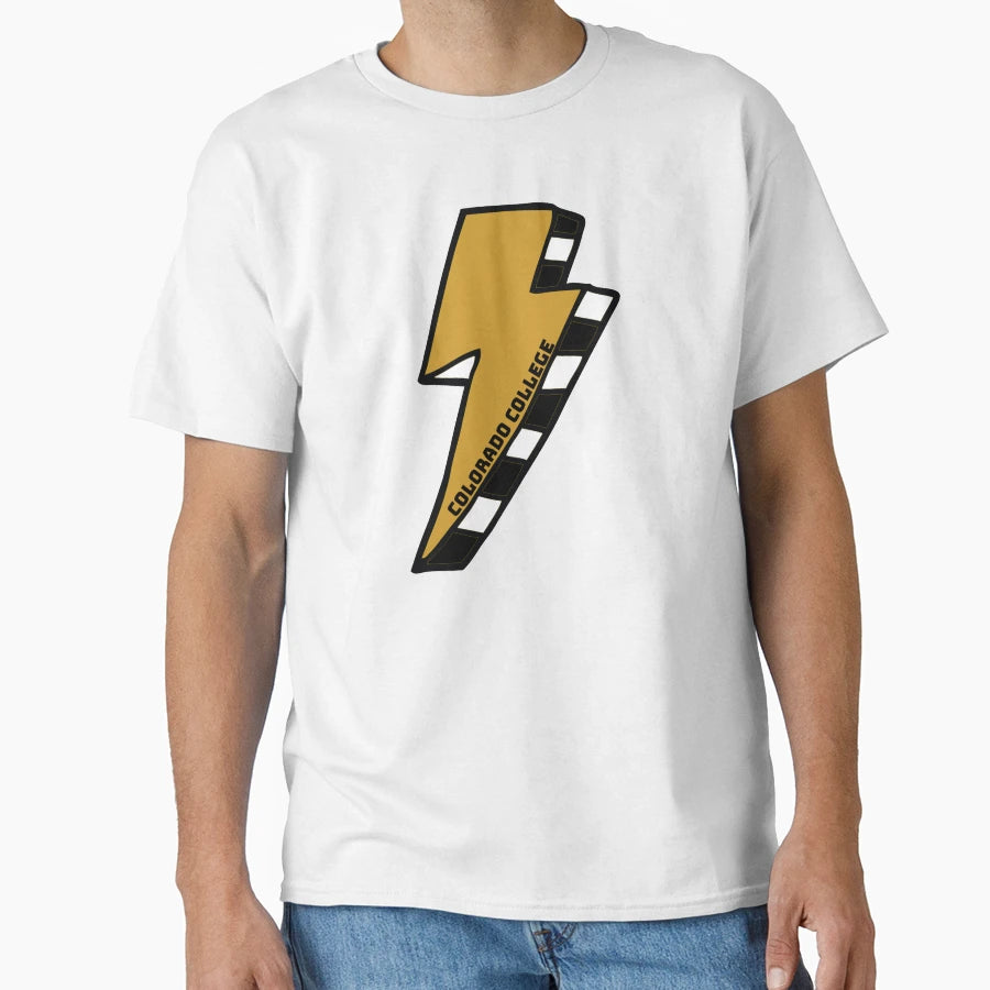 Colorado College Lightning Bolt T-Shirt - Streetwear Style for Adults - T-Shirt, Sweatshirt, Hoodie