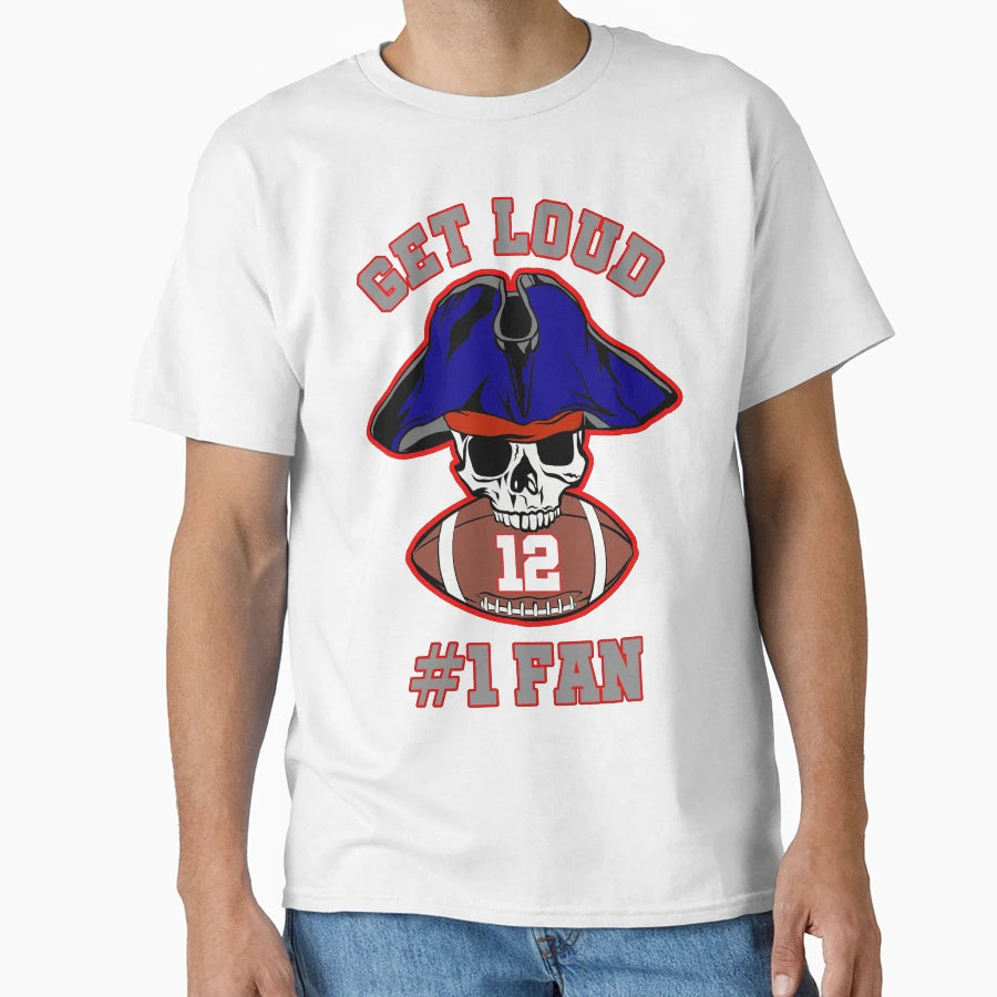 New England Pats 1 Fan T-Shirt - Minimalist Print Men Women - T-Shirt, Sweatshirt, Hoodie