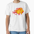 Handball Lion Flame Logo Fire T-Shirt - Fun Novelty Design for Adults - T-Shirt, Sweatshirt, Hoodie