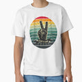 Peace Love Radiant Light Art T-Shirt - Casual Everyday Wear Unisex - T-Shirt, Sweatshirt, Hoodie