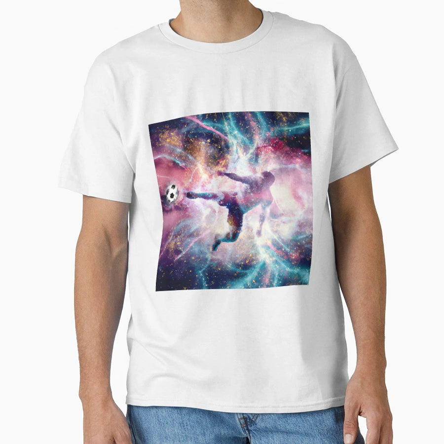 Galaxy Soccer T-Shirt - Casual Everyday Wear for Adults - T-Shirt, Sweatshirt, Hoodie