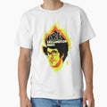 Fire Exclamation Mark T-Shirt - Unique Graphic Unisex - T-Shirt, Sweatshirt, Hoodie