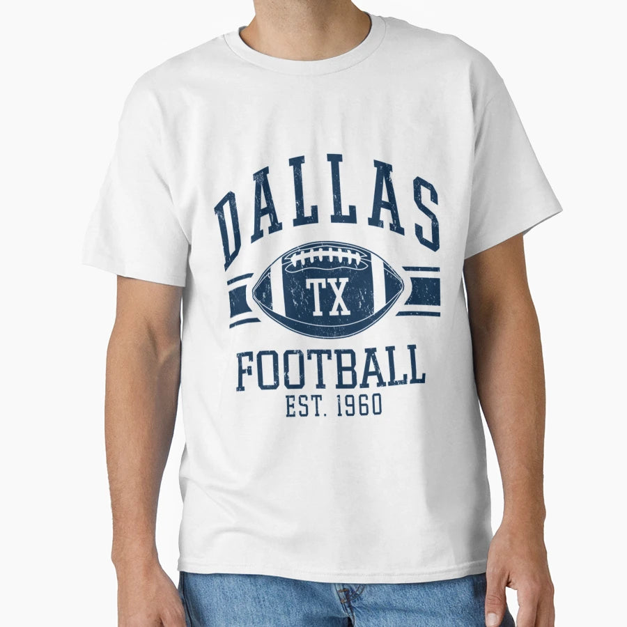 Distressed Dallas Cowboys Football T-Shirt - Fun Novelty Design Men Women - T-Shirt, Sweatshirt, Hoodie
