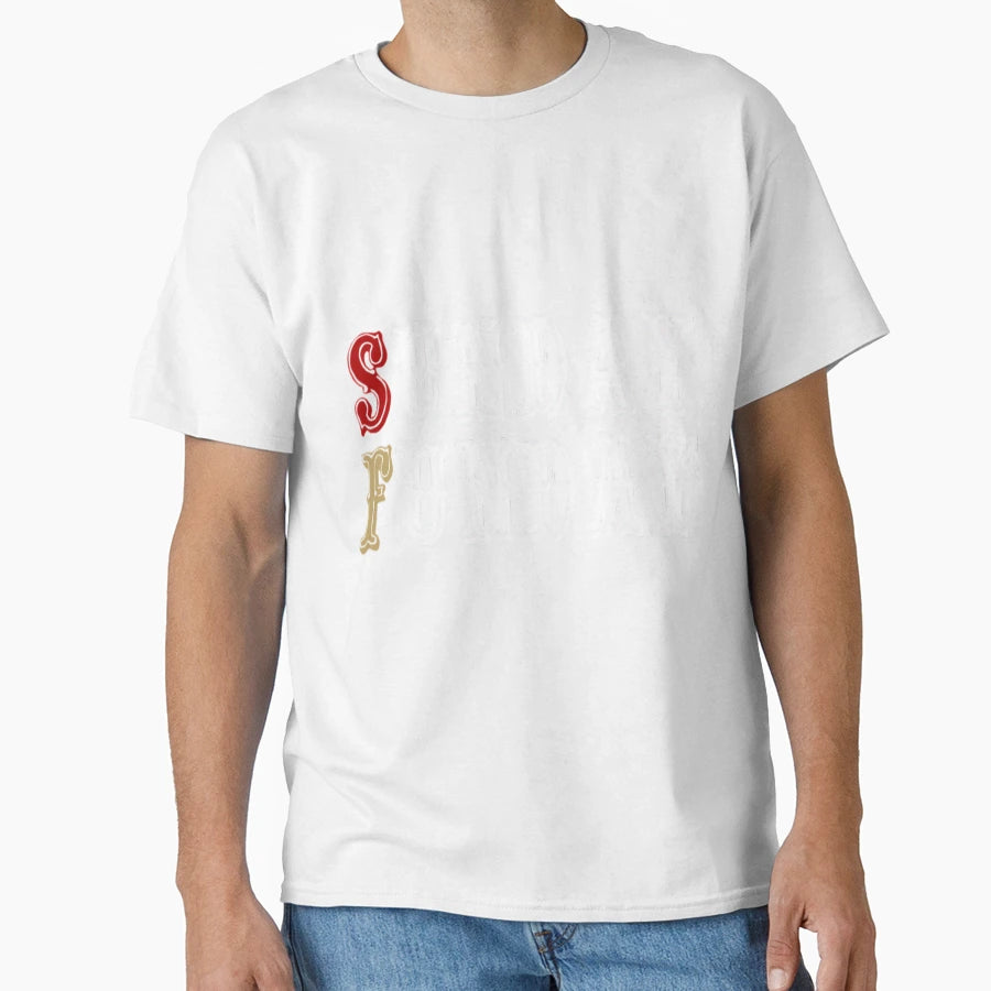 Sunday Funday T-Shirt - Minimalist Print for Adults - T-Shirt, Sweatshirt, Hoodie