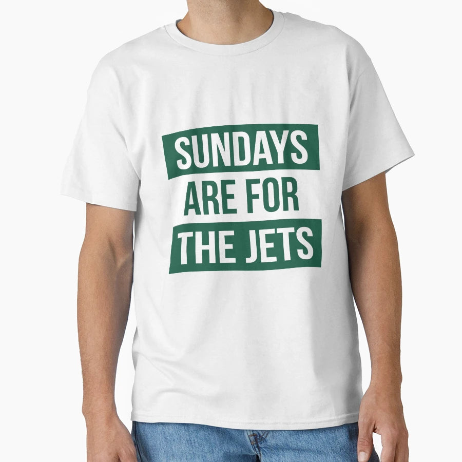Sundays Are Jets Shirts T-Shirt - Custom Art Print Unisex - T-Shirt, Sweatshirt, Hoodie