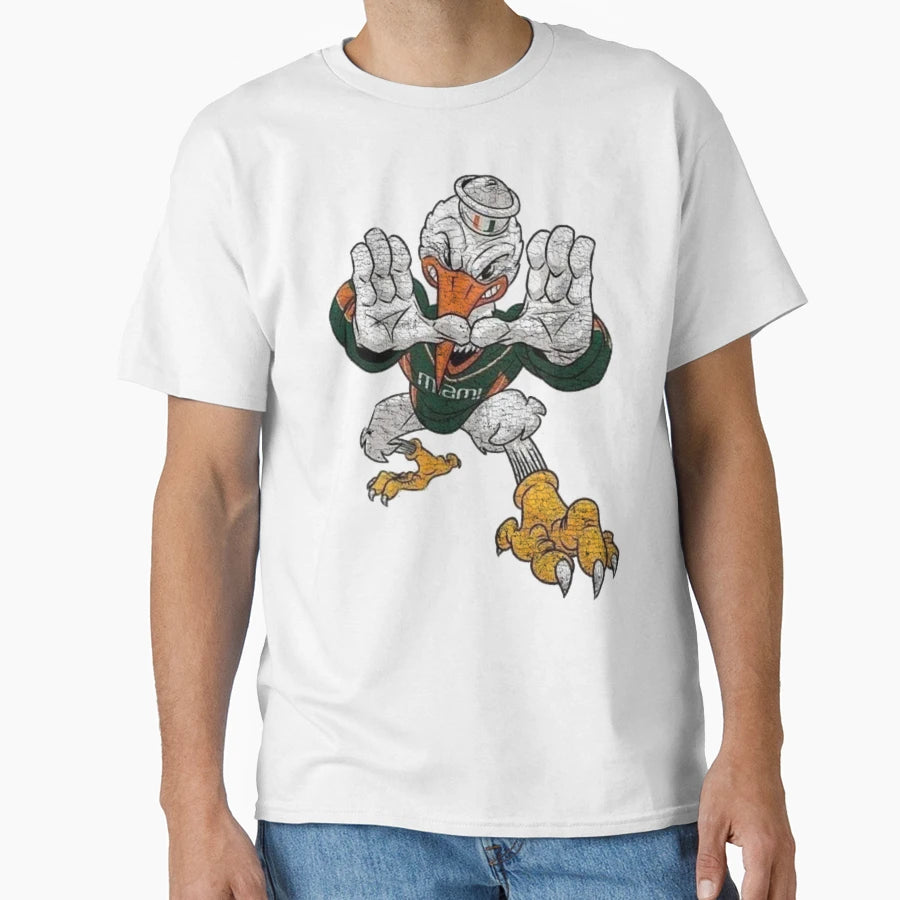 Miami Hurricanes T-Shirt - Custom Art Print Men Women - T-Shirt, Sweatshirt, Hoodie