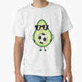 Avocado Soccer T-Shirt - Custom Art Print Men Women - T-Shirt, Sweatshirt, Hoodie