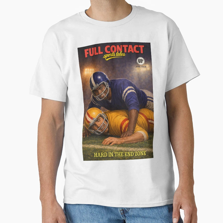 Full Contact Sports Tales Book Four T-Shirt - Custom Art Print for Adults - T-Shirt, Sweatshirt, Hoodie
