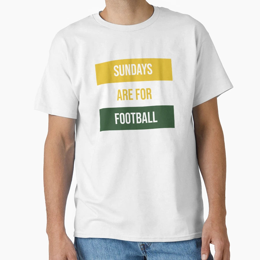 Sundays Are Football T-Shirt - Unique Graphic Men Women - T-Shirt, Sweatshirt, Hoodie