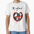 England Football Abstract Art T-Shirt - Streetwear Style for Adults - T-Shirt, Sweatshirt, Hoodie