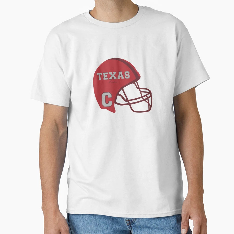Houston Texas Tx Football Helmet T-Shirt - Fun Novelty Design Unisex - T-Shirt, Sweatshirt, Hoodie