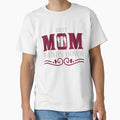 Best Mom Hands Down T-Shirt - Custom Art Print Men Women - T-Shirt, Sweatshirt, Hoodie