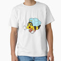 Bee American Football T-Shirt - Casual Everyday Wear Men Women - T-Shirt, Sweatshirt, Hoodie