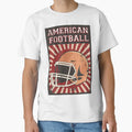 American Football Helmet T-Shirt - Graphic Print Men Women - T-Shirt, Sweatshirt, Hoodie