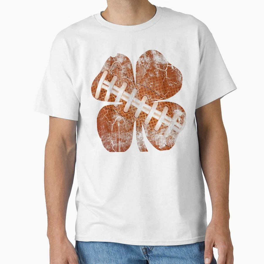 Football Gift 6 12 St Patricks Day T-Shirt - Minimalist Print for Adults - T-Shirt, Sweatshirt, Hoodie