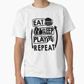 Sleep Play Repeat T-Shirt - Streetwear Style for Adults - T-Shirt, Sweatshirt, Hoodie