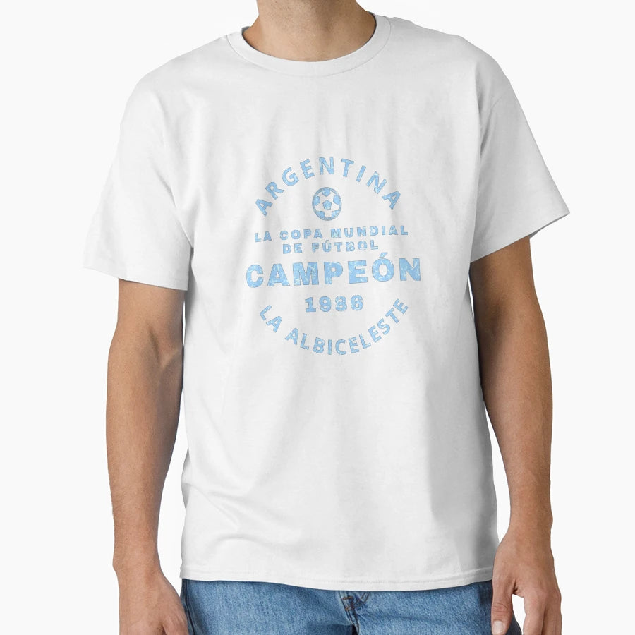 Argentina World Cup Champions 1986 T-Shirt - Unique Graphic for Adults - T-Shirt, Sweatshirt, Hoodie