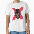 Artistic Mexican Wrestling Skull X T-Shirt - Aesthetic Graphic for Adults - T-Shirt, Sweatshirt, Hoodie