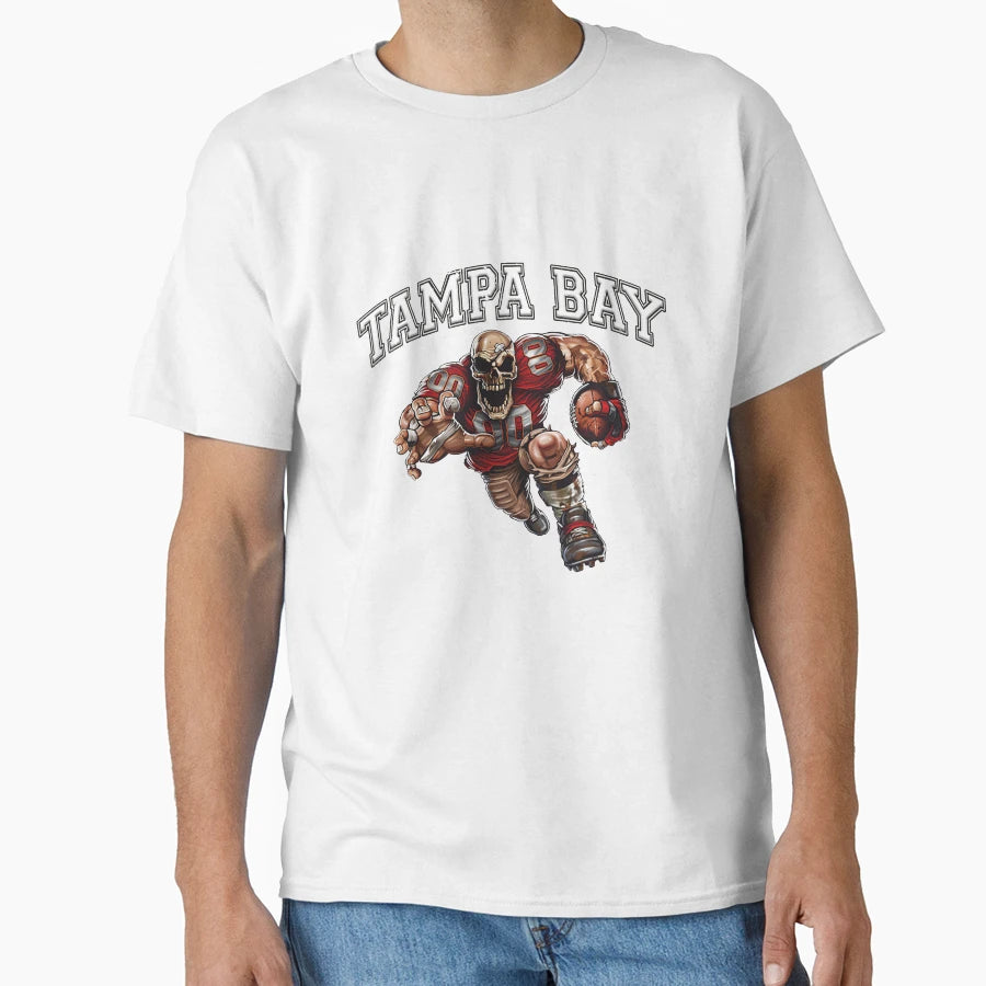 Tampa Bay Football T-Shirt - Minimalist Print Men Women - T-Shirt, Sweatshirt, Hoodie